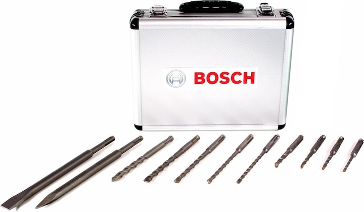 Produktbild Bosch Professional Zubehör Mischbohrer-Set SDS plus, 11 tlg. (5 mm, 6 mm, 7 mm, 8 mm, 10 mm, 12 mm)