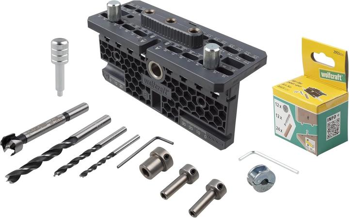 Produktbild wolfcraft Exzenter-Möbelverbinder (1 Stk.)