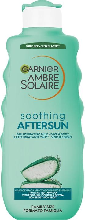 Actual product image Garnier Ambre Solaire Moisturising and Refreshing Aftersun Milk - 400 ml (400 ml, After Sun Gel)