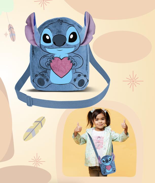 Produktbild Karactermania Square Plush Crossbody Bag Heart