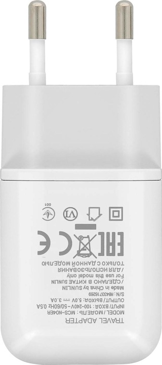 Actual product image LG N04ER Power Supply, 3A USB-C Wall Charger (15 W)