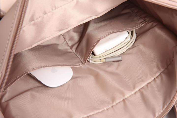 Actual product image Feru Saga Backpack, powder pink (14")