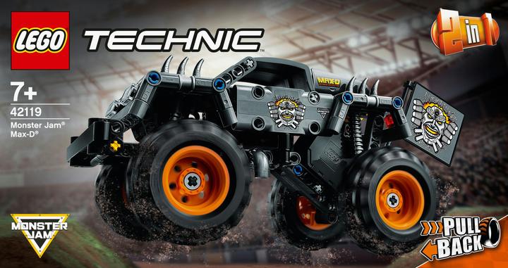 Produktbild LEGO Monster Jam Max-D (42119, LEGO Technic)