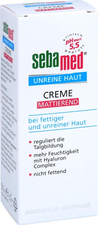 Produktbild Sebamed Unreine Haut mattierende Creme, 50 ml CRE (50 ml, 24h Creme)