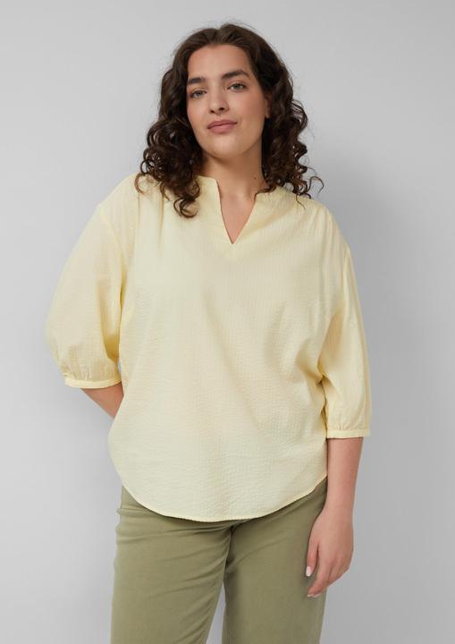 Immagine prodotto s.Oliver Bluse aus Seersucker mit Raffungen (54)