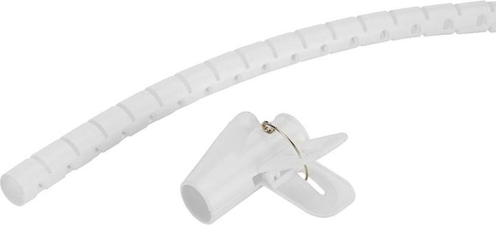 Actual product image Neomounts Kabelspirale 1-3 Kabel weiss/universal/15mm Durchmesser (Cable spiral hose, 200 cm)