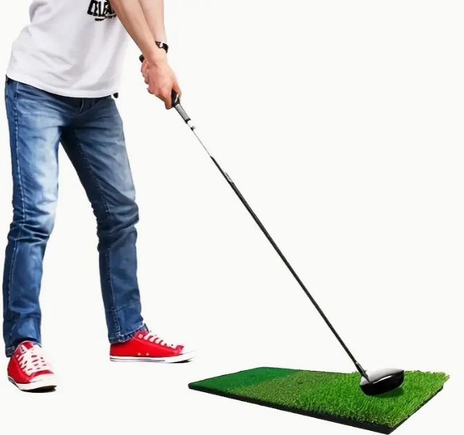 Actual product image GolfLab Golf Übungsmatte, 3 Rasentexturen (60*30cm)