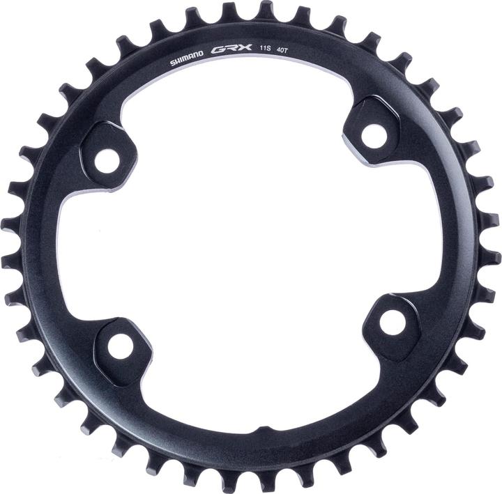 Actual product image Shimano Chainring GRX FC-RX810 Single 40 teeth (40)