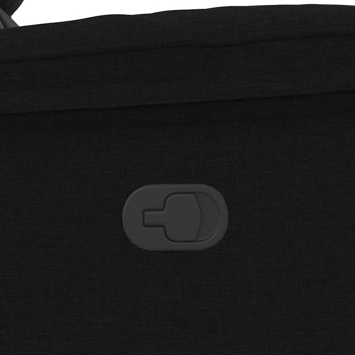 Actual product image vidaXL Massage armchair black fabric Massage TV armchair