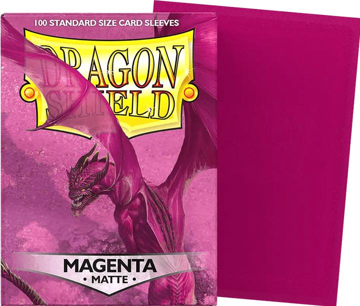 Actual product image Arcane Tinman ART11026 - Matte - Magenta (100) Card Sleeves