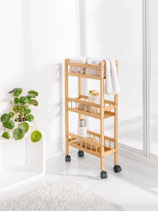 Image du produit Angela Bruderer Haushalts-Rollwagen «Bambus»
