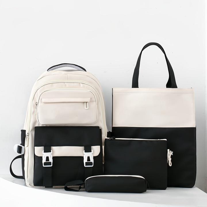 Produktbild Only-Bags.Store Trendiger Rucksack, leicht, tragbare Tasche, Schulranzen für Studenten, beinhaltet