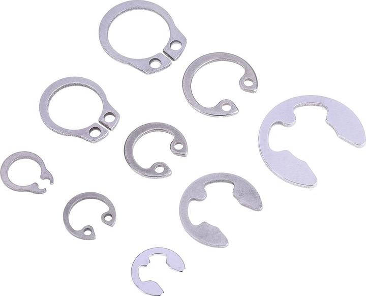 Actual product image RS PRO 890 piece stainless steel circlip kit
