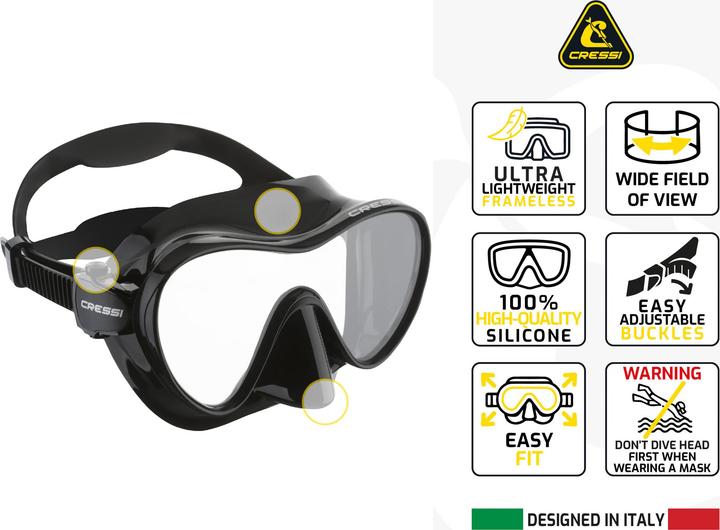 Produktbild Cressi F1 + Supernova Dry