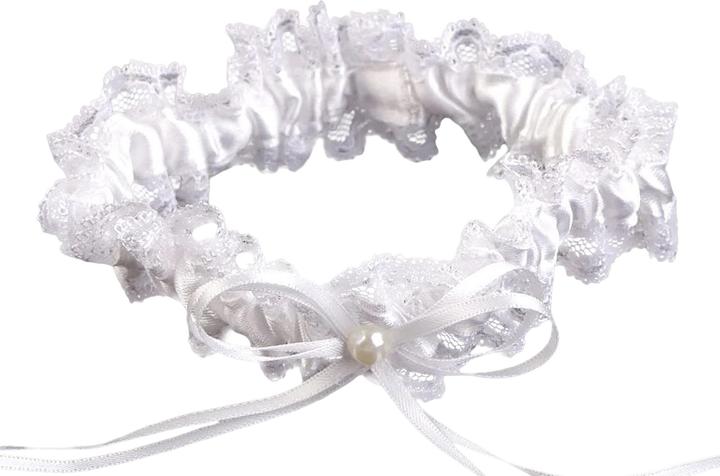 Oliver Weber Collection Diademita Hochzeitsstrumpfband aus Spitze (One Size)