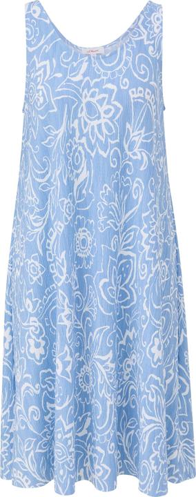 Actual product image S.Oliver Kleid Plissiertes Jersey-Kleid im Relaxed Fit (36)