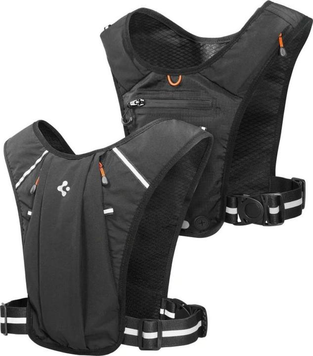 Actual product image Spigen Dynamic Shield Running Vest Black (One size)