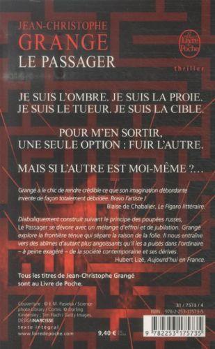 Image du produit Le passager (Français, Grangé Jean-Christophe, 2013)