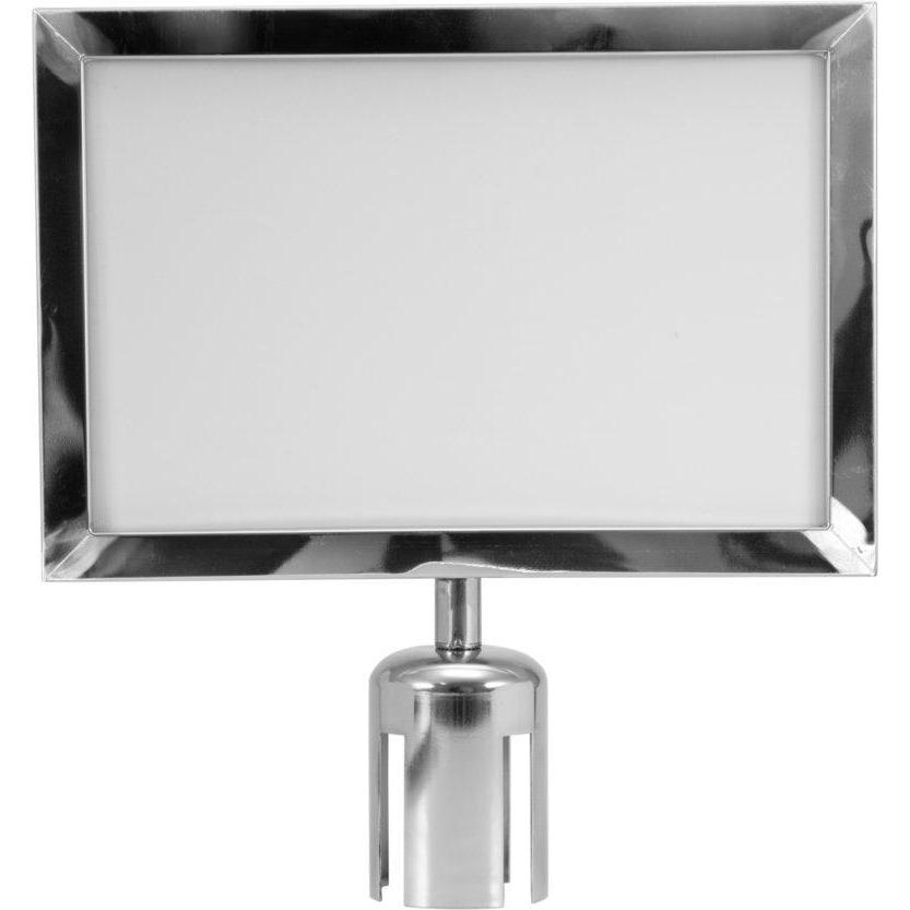 Thumbnail - Eurolite Hinweisschild für Barrier 317x215 silber, Zubehör DJ, Silber