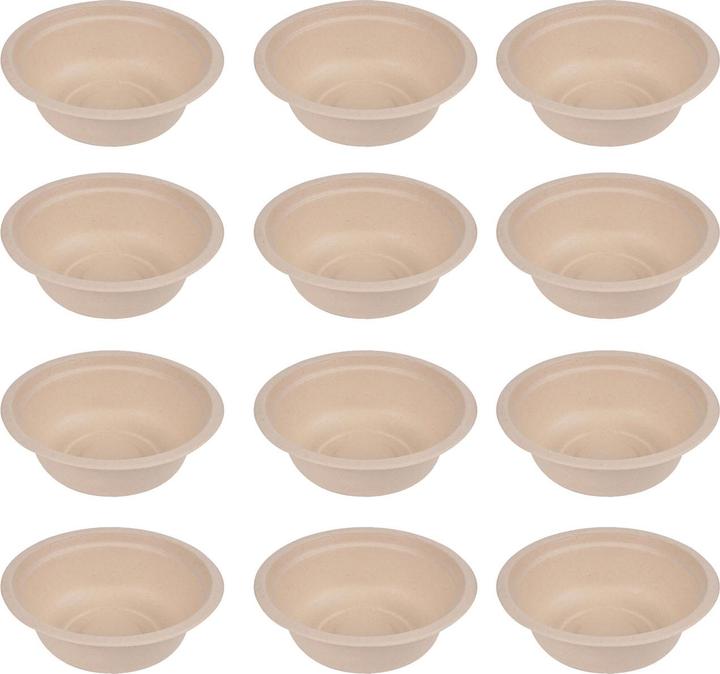 Produktbild Natura Punto Schüsseln aus Zuckerrohr, 12er Set (12 x)