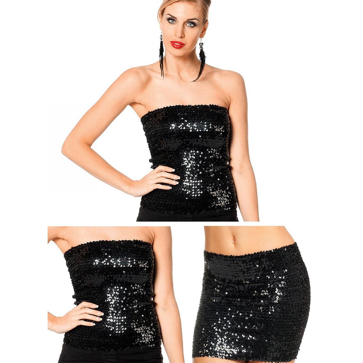 Metamorph Tube Top/Rock schwarz (40, 42)