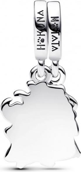 Actual product image Pandora Disney The Lion King Timon & Pumbaa Divisible Charm Pendant (Silver 925, Enamel)