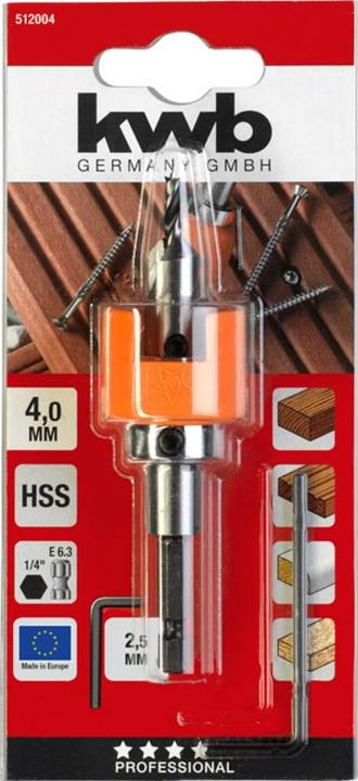 Actual product image kwb Hardwood drill bit (4 mm)