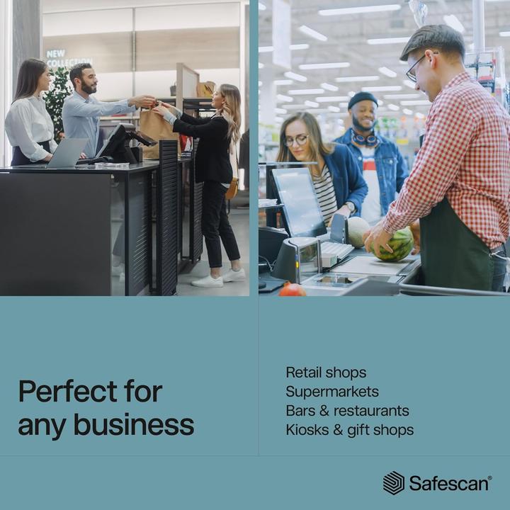 Actual product image Safescan Geldwaage 6165 (G3) (Coin counter, Bank note counter)