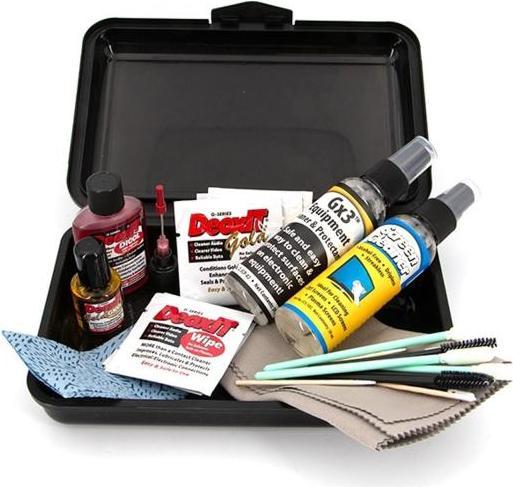 Produktbild Cai Caig DeoxIT SK-AV35N Audio Video Pflegeset mit Tuch