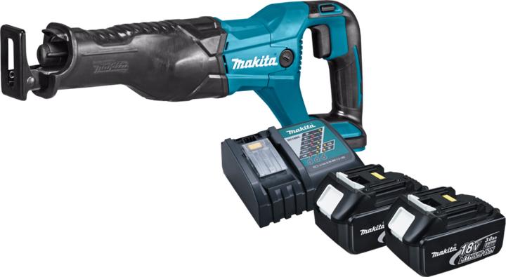2 batteries puissantes 18 V 3,0 AH et un chargeur de batterie