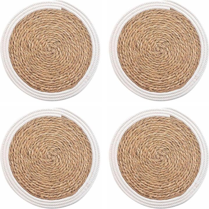 Produktbild Natura Punto Tischset Stroh Geflecht, 4er Set (4 Stk.)