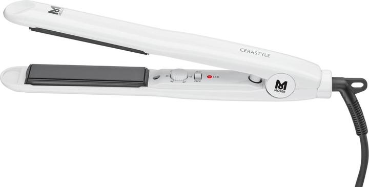 Immagine prodotto Moser Piastra per capelli professionale CeraStyle Pro 4417 (bianco) (Piastra per capelli)