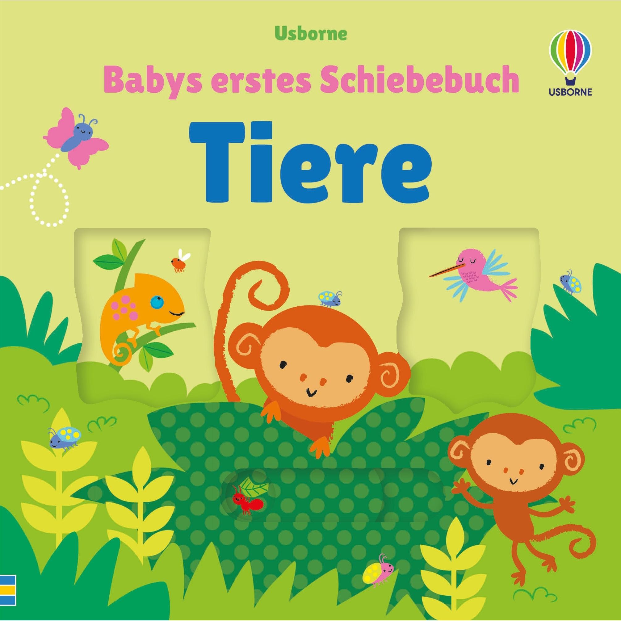 Usborne Publishing, Babybücher, Babys erstes Schiebebuch: Tiere (Deutsch)