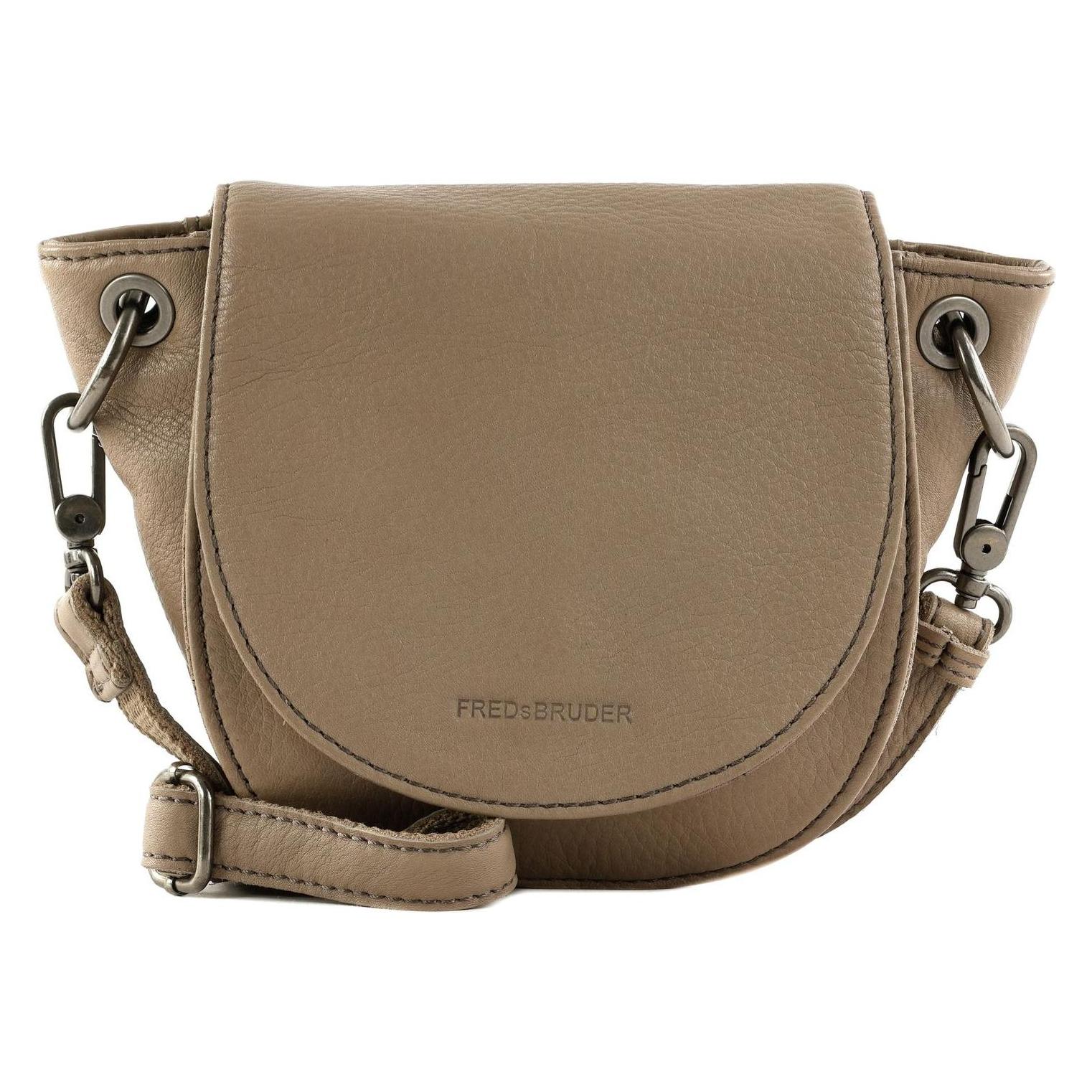FredsBruder, Damen, Handtasche, Leia Saddle Bag, Braun