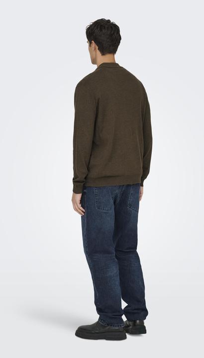 Produktbild Only & Sons Onsloui Reg 12 Ls Mel Polo Knit Noos (XS)