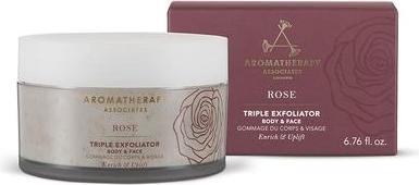 Actual product image Aromatherapy Associates Rose Triple Exfoliator 200ml (Cleansing scrub, 200 ml)