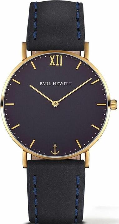 Produktbild Paul Hewitt Sailor Rgold Lagoon Navy - 36mm (Analoguhr, 36 mm)