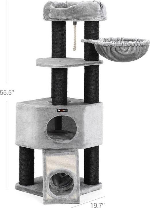 Produktbild Feandrea Milo (141 cm, Grau)