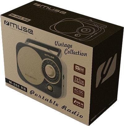 Produktbild Muse M-055 RB Tragbar Analog (FM, MW)