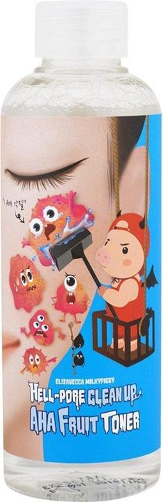 Elizavecca Milky Piggy Hell-Pore Clean Up AHA Fruit Toner (Gesichtswasser, 200 ml)