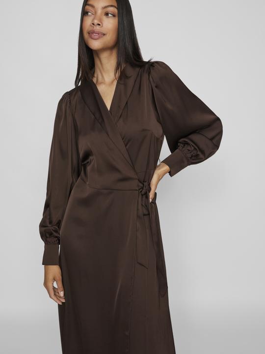 Produktbild Vila Langärmeliges Midi Wickelkleid (34)
