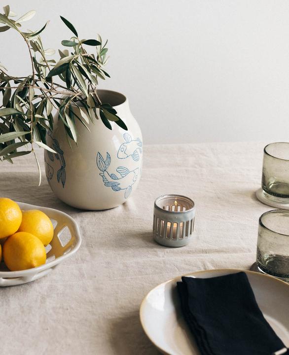 Actual product image Esmée Ceramic vase koi fish (1x)