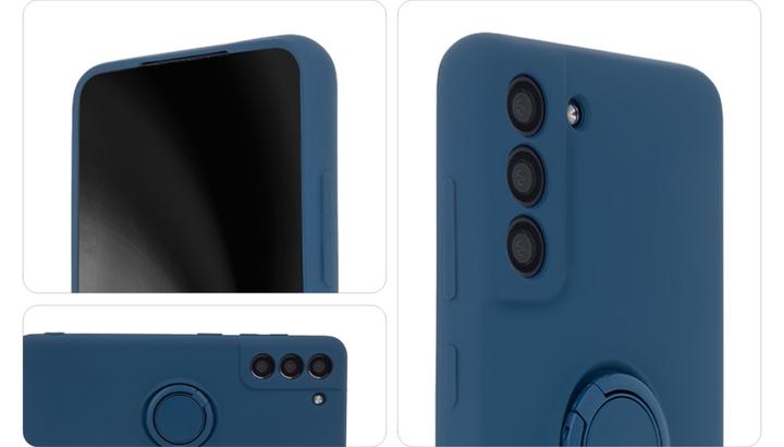 Image du produit Tecto Shield Finger Ring Case for Samsung Galaxy S21 FE blue (Samsung Galaxy S21 FE 5G)