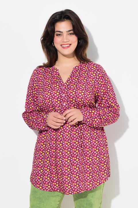 Immagine prodotto Angel of Style Bluse, Minimal Blumendruck, Langarm (48)