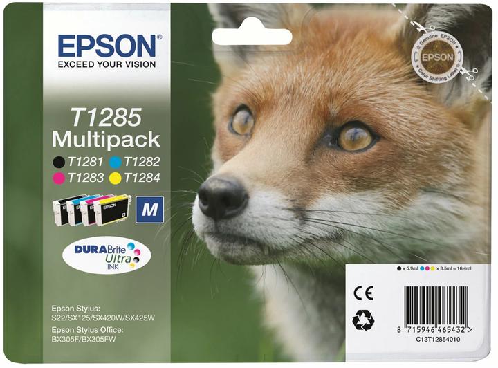 Produktbild Epson T1285 DuraBrite Ultra Multipack (M, BK, C, Y)