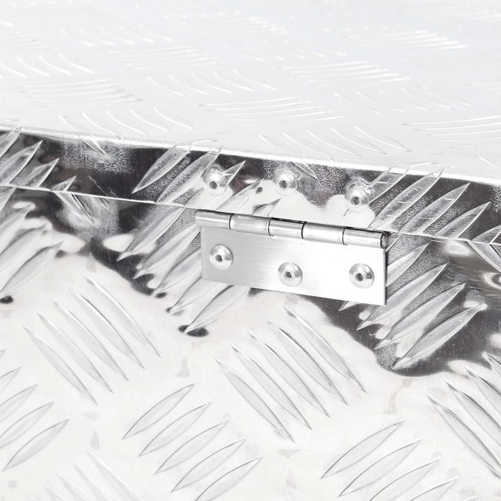 Produktbild XPOtool Werkzeugbox Alu 50,8x30,5x24cm Silberfarben Transportbox Werkzeugkiste