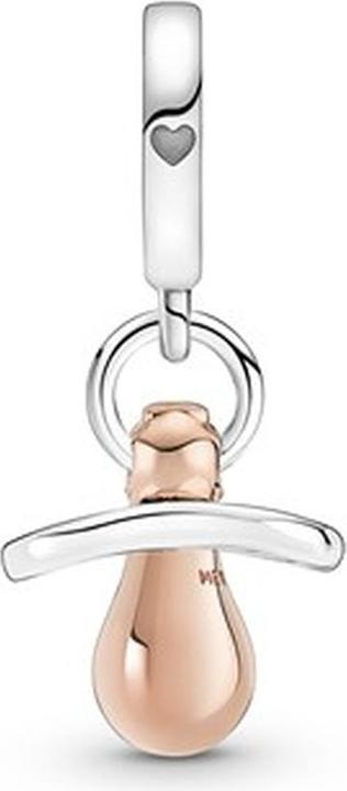 Produktbild Pandora Charm (Zirkonia, Sterling-Silber, 14 Karat Roségold-Plattierung)