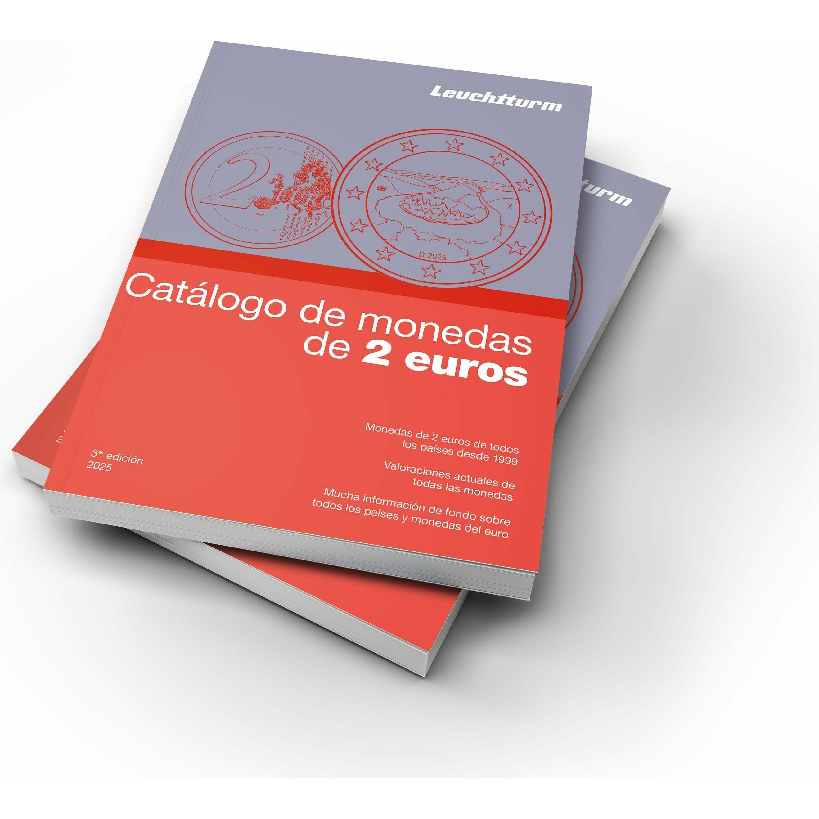 2-Euro-Katalog 2025 Spanisch, Ratgeber von Leuchtturm Gruppe Gmbh & Co. Kg