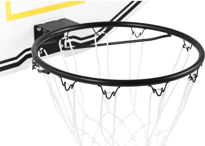 Immagine prodotto Gymrex Basketballbrett mit Korb 91x61 cm wetterfest Basketballring Ø 42,5 cm Korbanlage