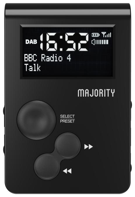 Actual product image Majority Portable digital radio (DAB+, FM, Radio Frequency (RF))